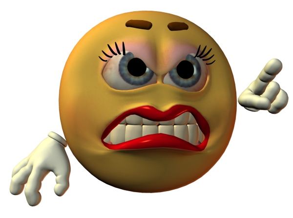 Строгий смайлик