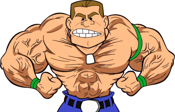 Силач мультяшный