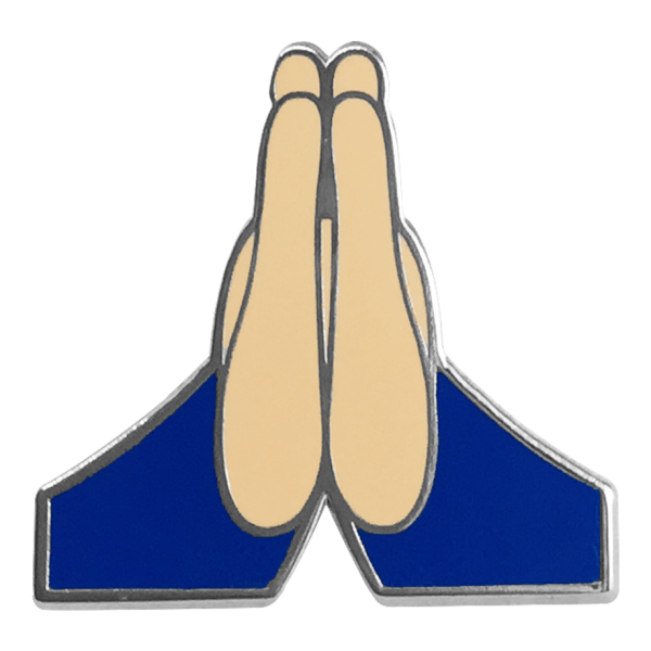 Смайлик руки молящегося