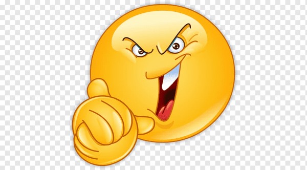 Злобно смеющийся Смайл