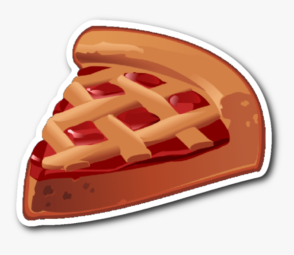 Пирог стикер