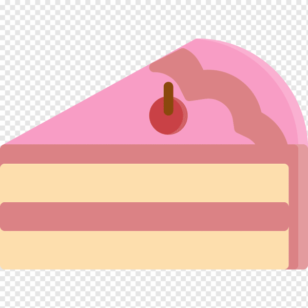 ЭМОДЖИ кусок торта