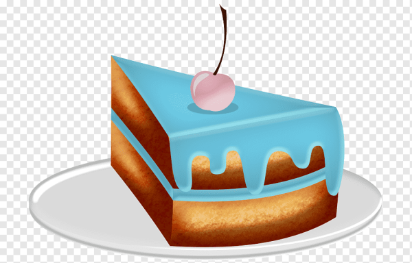 Тортик мультяшный кусок