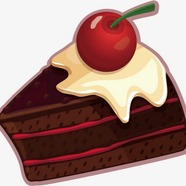 Пирожное мультяшное