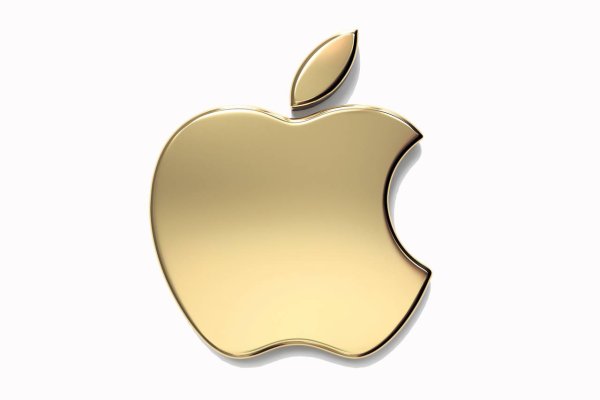Золотой значок Эппл