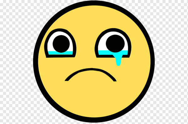 Грустный смайлик