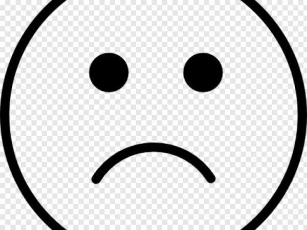 Грустный смайлик