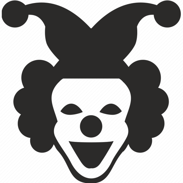 Значок "клоун"