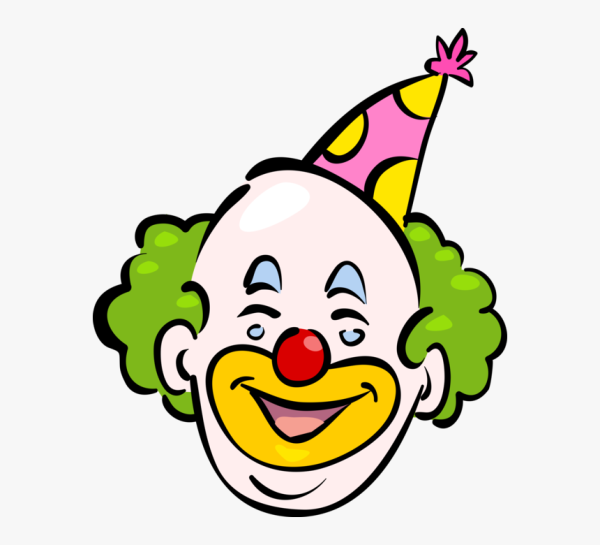 Рожица клоуна