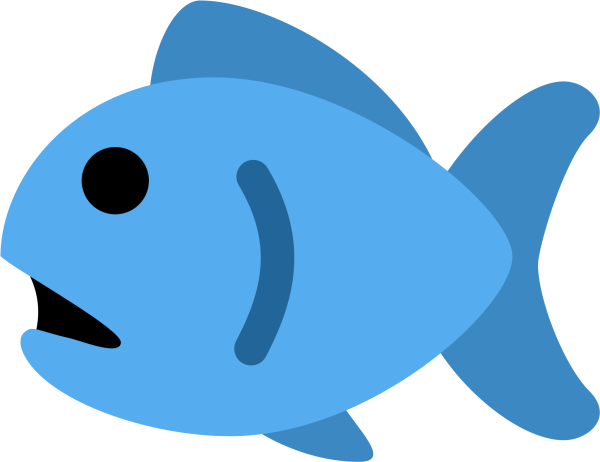 Эмодзи Золотая рыбка