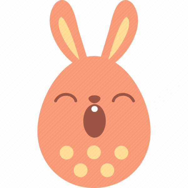 Пасхальный кролик иконка
