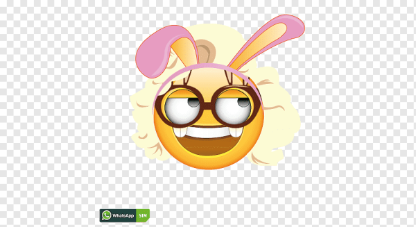 Смайлик с кроличьими зубами