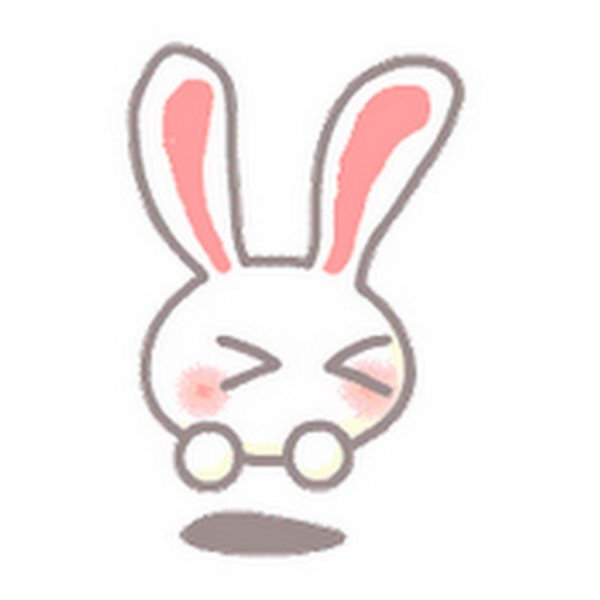 Стикер заяц