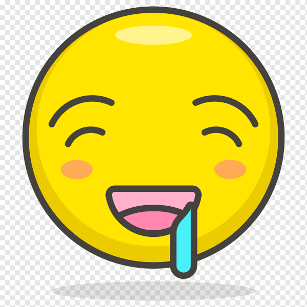 Смайлик слюнки