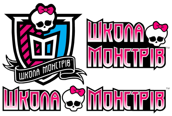 Логотип школы монстров