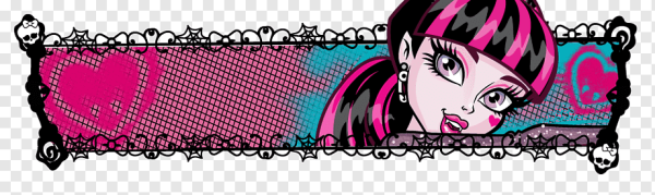 Баннер для ютуба Монстер Хай