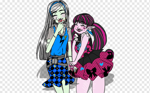 Монстер Хай Дракулаура и Фрэнки