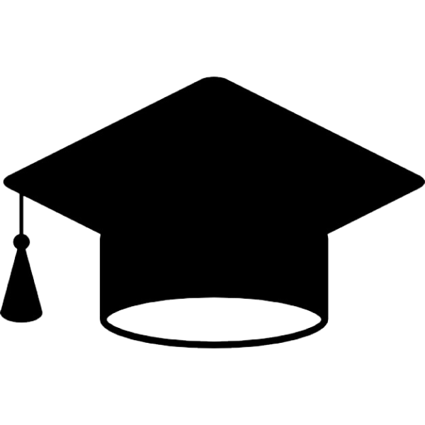 Черная шляпа выпускника