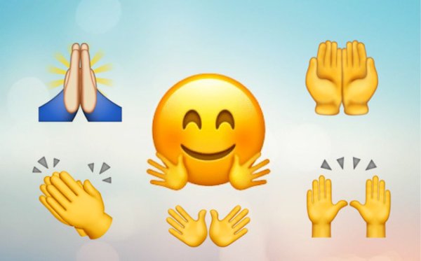 Смайлик ладошки