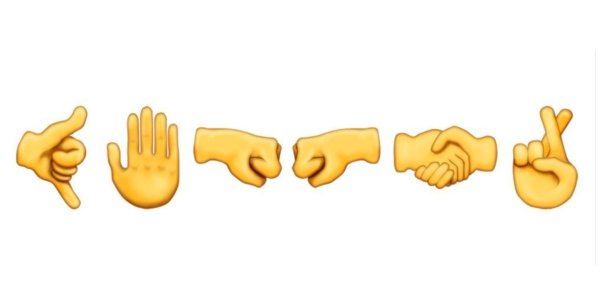 ЭМОДЖИ два пальца