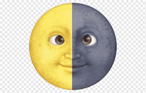 Луна смайлик