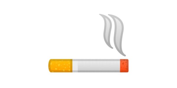 Сигарета для обработок без фона