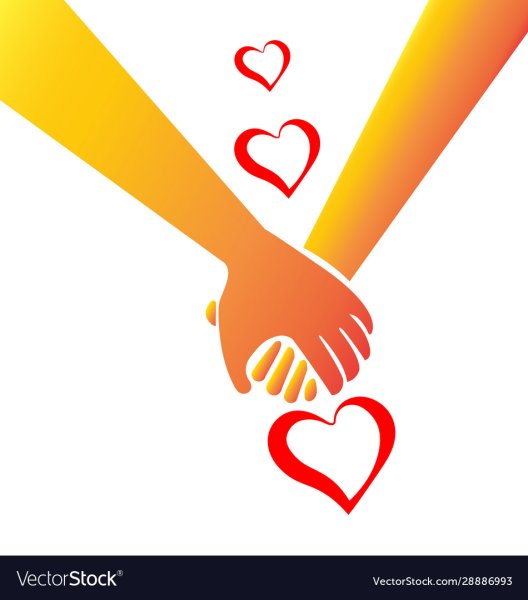 Логотип руки держатся