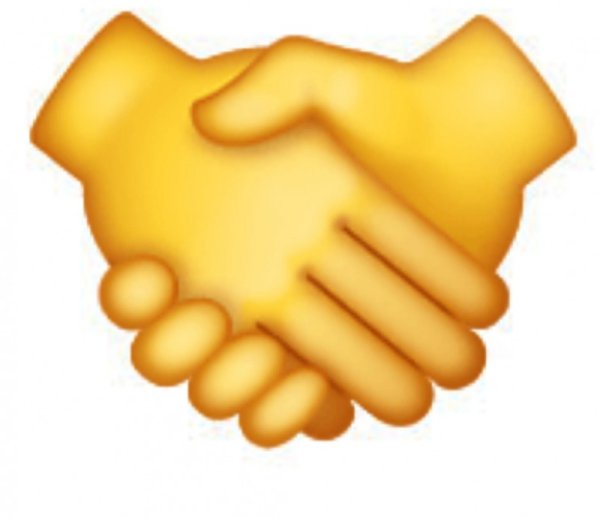 Смайлик рукопожатие