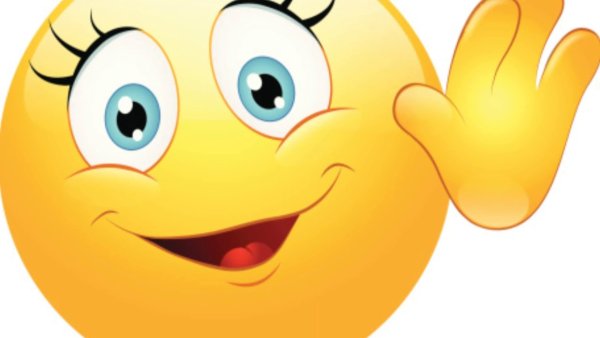 Смайлик привет