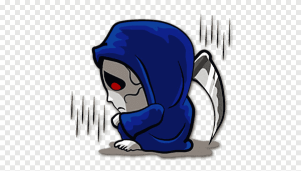 Стикеры смерть с косой