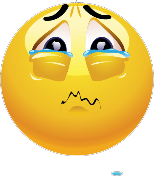 Смайлики плачущие