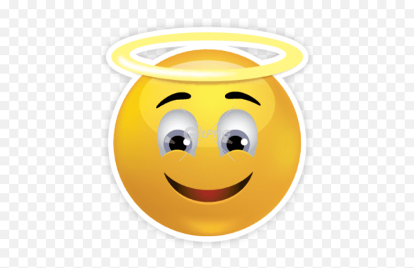 Смайл с нимбом