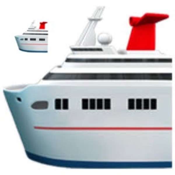 Эмодзи теплоход