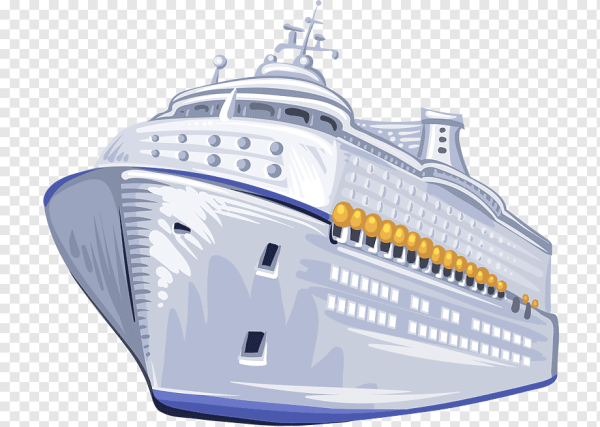 Судно на прозрачном фоне