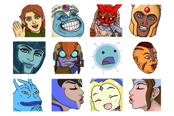 Смайлики доты 2