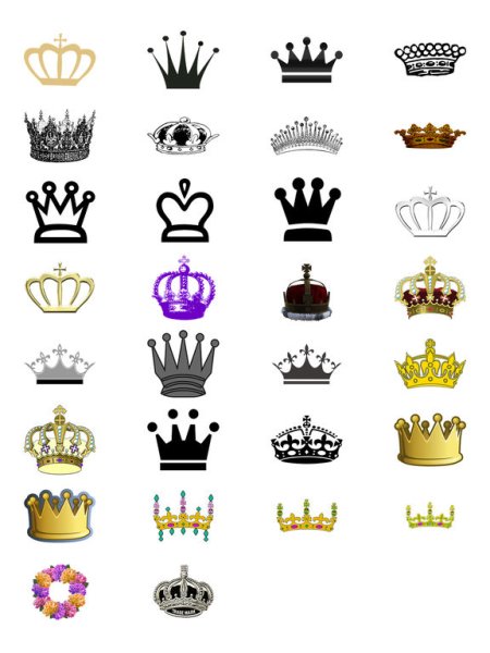 Наклейка корона