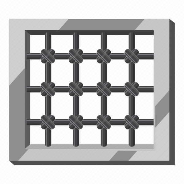 Решетка тюрьма вектор