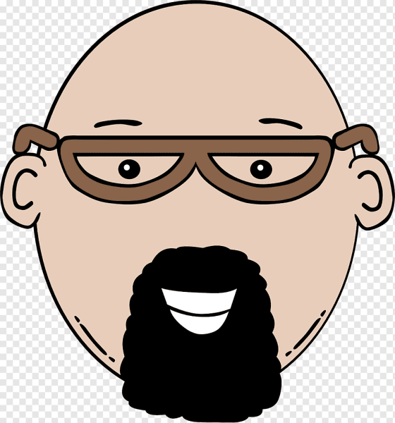 Аватар лысый с бородой