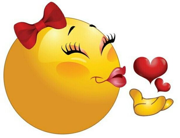 Смайлики поцелуйчики