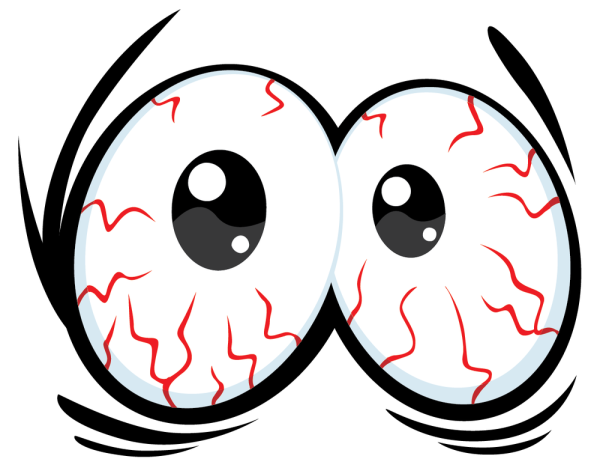 Глаз мультяшный