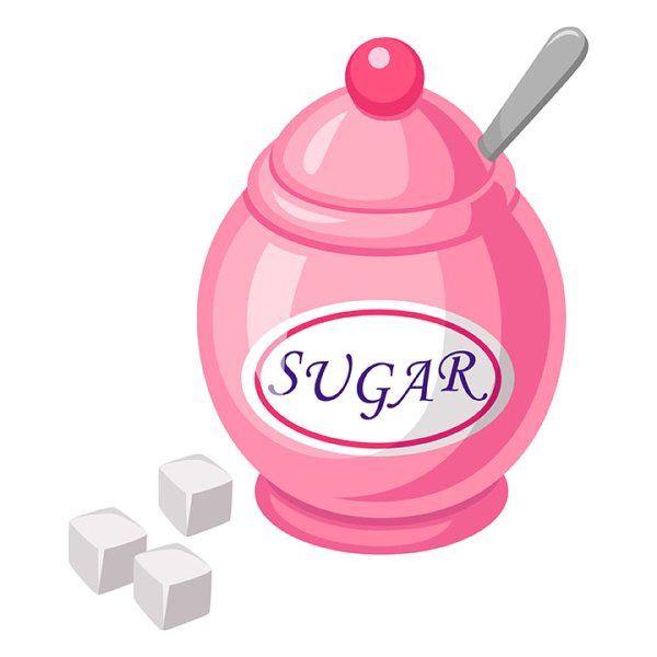 Сахар иллюстрация для детей