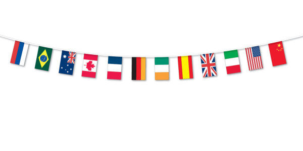 Флажки иностранные