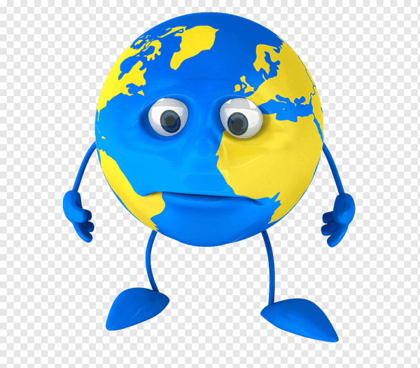 Глобус смайлик