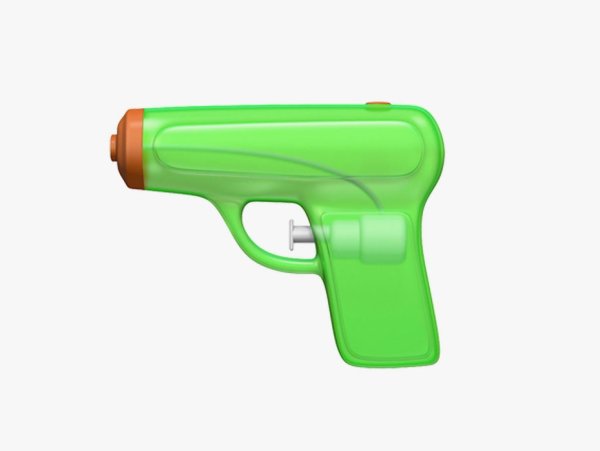 Пистолет смайлик айфон