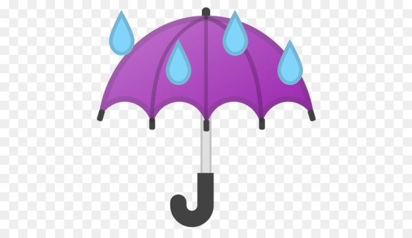 Зонтик с капельками для детей