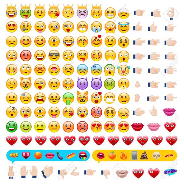 Набор всех смайликов