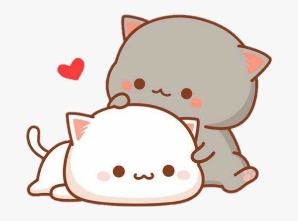 Милые котики рисунки для срисовки