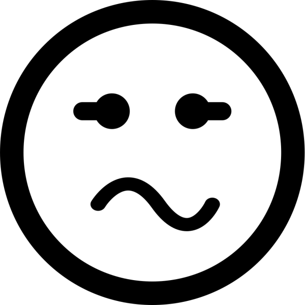 Пиктограмма отвращение