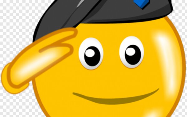 Смайлик в бейсболке