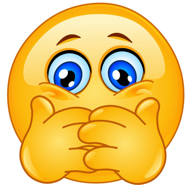 Смайл с открытым ртом